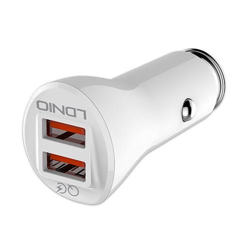 شارژر فندکی فست شارژ الدینو LDNIO C511Q QC3 36W 3A